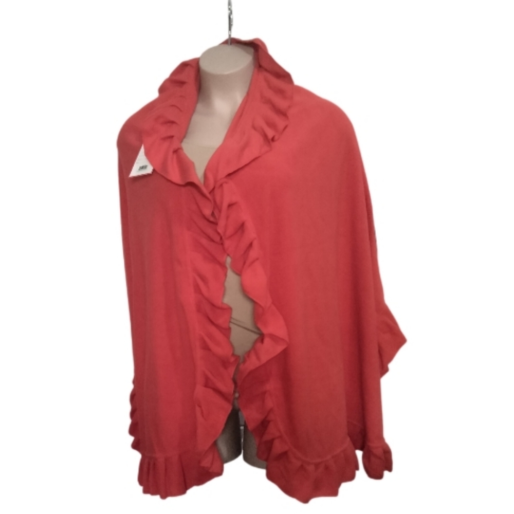 Red shawl - Picture 4 of 7